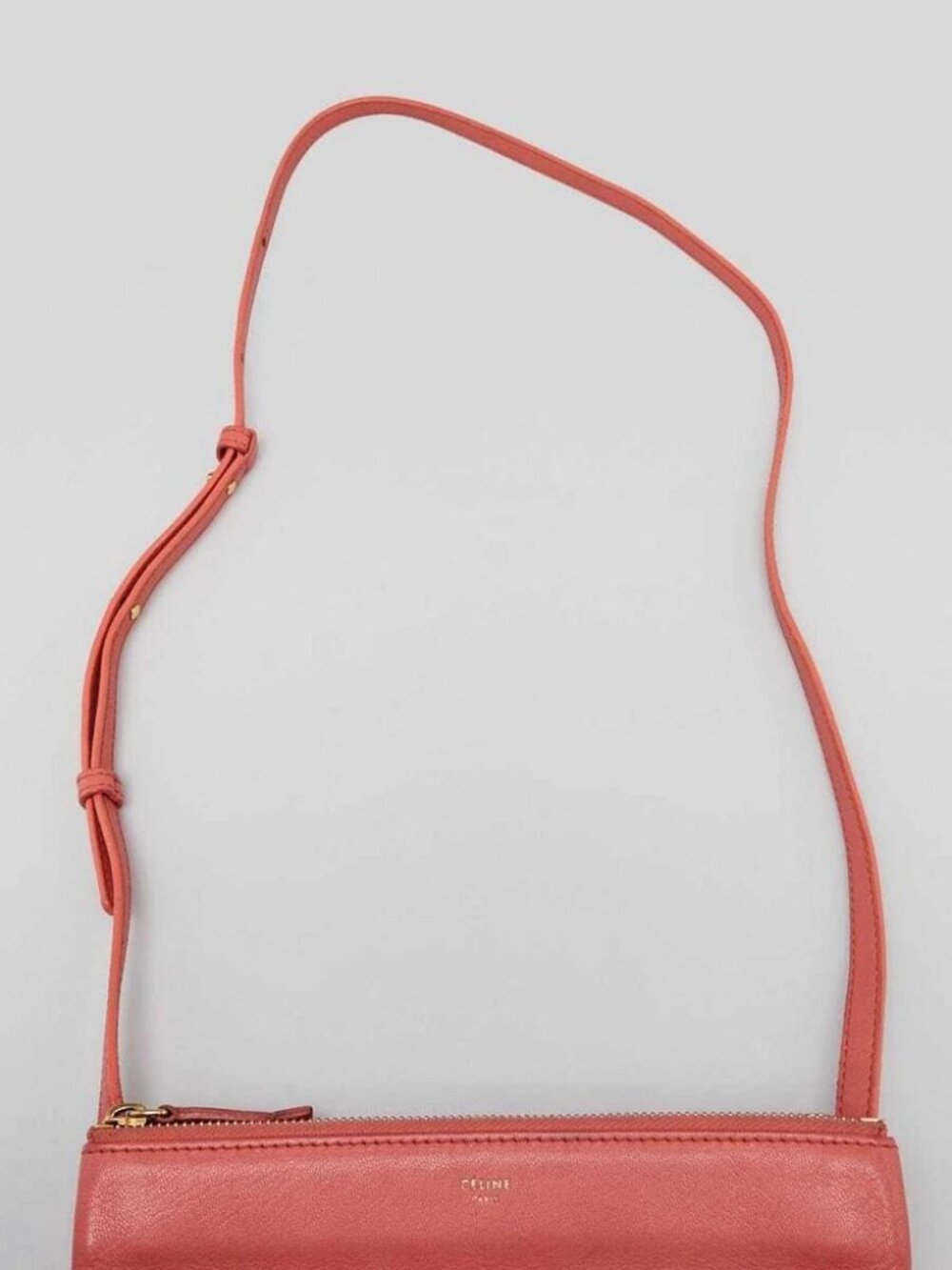 Celine Pink Leather Small Trio Crossbody Bag - Picture 4 of 12